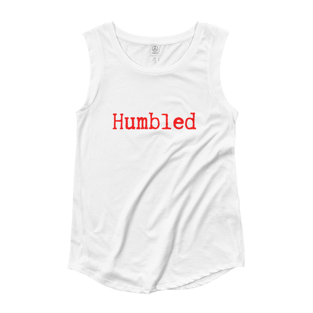 Top Shelf Habits Humbled Ladies Cap Sleeve Shirt