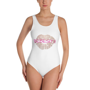 Top Shelf Habits Bebesita White One-Piece Swimsuit