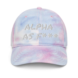 Top Shelf Habits Alpha As F*** Tie Dye Hat